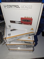 Behringer U-Control UCA222 2-input 2-output USB Audio Interface *NIB* Unopened