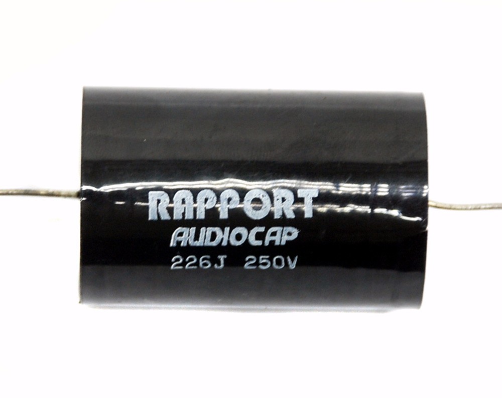 2pc MPT Audio Capacitor 22uF 226 J 250V ±5% Axial ( Non-inductive ) AID Taiwan