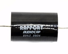 2pc MPT Audio Capacitor 22uF 226 J 250V ±5% Axial ( Non-inductive ) AID Taiwan