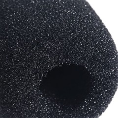 5/10pcs Black Foam Cover Sponge 10*25*35mm Protect Mic Against Wind Interference
