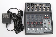 Behringer Xenyx 802 Premium 8-Input 2-Bus Analog Mixer w/ Power Supply