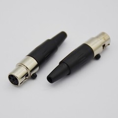 5 pin Female plug Mini TA5F XLR Audio Microphone connector MIC Adapter Tini Q-G