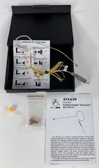 AV-JEFES AVL630-35 Tan Color Mini Headset Microphone for Sennheiser with Case