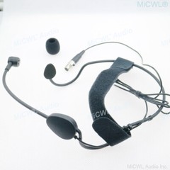 Condenser ME3 Headset Microphone for Shure Wireless Head-wear Mic TA4F mini XLR