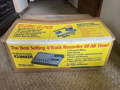 Tascam Portastudio 424MKIII 4-Track Cassette Recorder w/ Power Supply
