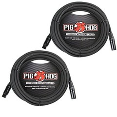 Pig Hog PHM20 20′ XLR Cable 2 pack