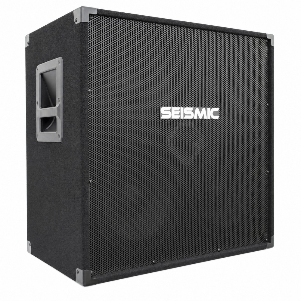 Seismic Audio 4×10″ Bass Guitar Speaker Cabinet with Horn Tweeter SA-410H