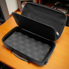 CASEMATIX Travel Case Fits Zoom LiveTrak L-6 Mixer, Cables, Power Supply & Gear