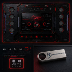 VST3 Mac/Pc Freaq 2 Trap Plugin 808s Sub Bass – Physical USB