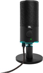 JBL Quantum Stream Dual-Pattern USB Microphone for Streaming, Recording, Gaming