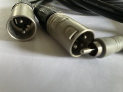 9ft. 2-XLR 3C Male to 2-RCA Male Stereo Audio Cable XR-A220B