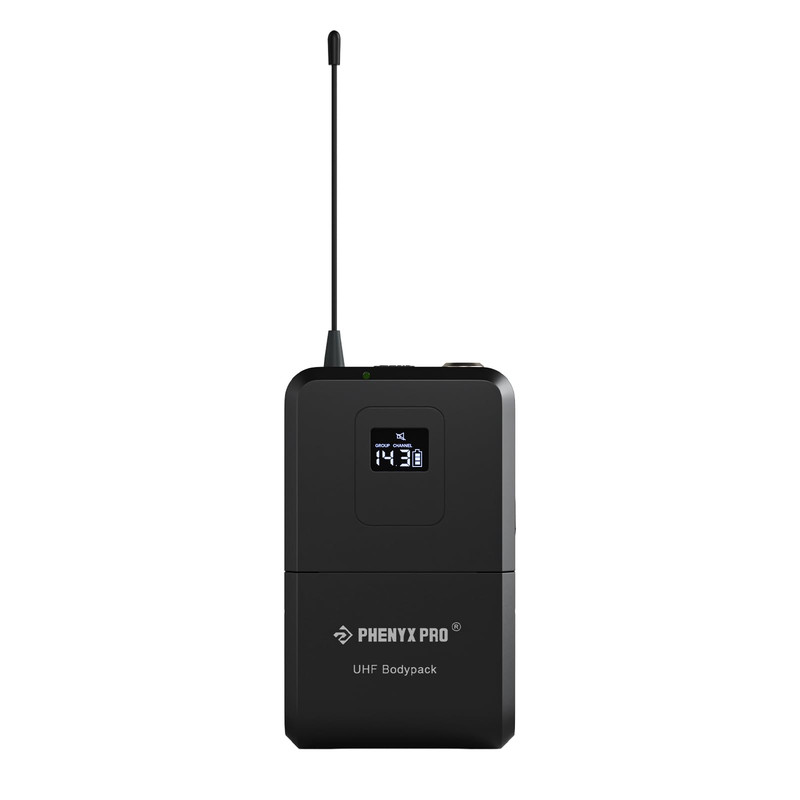 Phenyx Pro Wireless Bodypack Transmitter Uhf Bodypack Microphone For