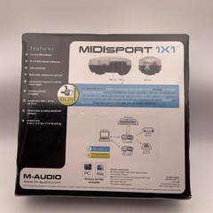 Midiman Midi Sport 1 x 1 USB Midi interface for Mac / Windows WITH Cables Sealed
