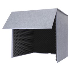 Portable Soundproof Booth for Desktop Recording – Lightweight & Easy to Use