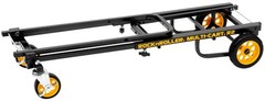 Rock N Roller Multi-Cart 8-1 Micro Equipment Transpter Cart Black Frame/Yellow