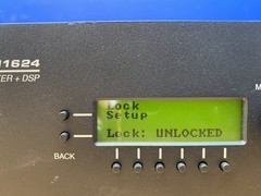 LECTROSONICS DM1624 DIGITAL AUTOMATIC MATRIX MIXER + DSP LECNET2 V1.6.3