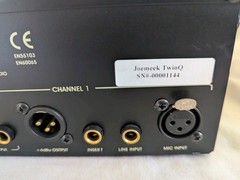 Joemeek TwinQ Dual Channel Mic Preamp Compressor EQ w/ Digital I/O Tested