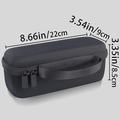 co2CREA Hard Case Compatible with for Select 2S / Motion 100, Black