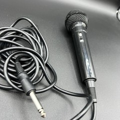 Casio Wired Unidirectional Dynamic Microphone 600 Ohm 1/4 Plug Tested