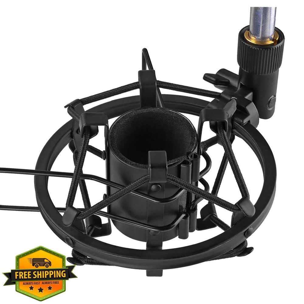 SUNMON Mic Shock Mount Holder for 28-31mm Mics