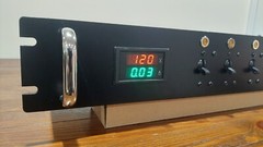 Power Distro 30A/120V Rackmount PDU. Comes with 30A Twistlock input connector.