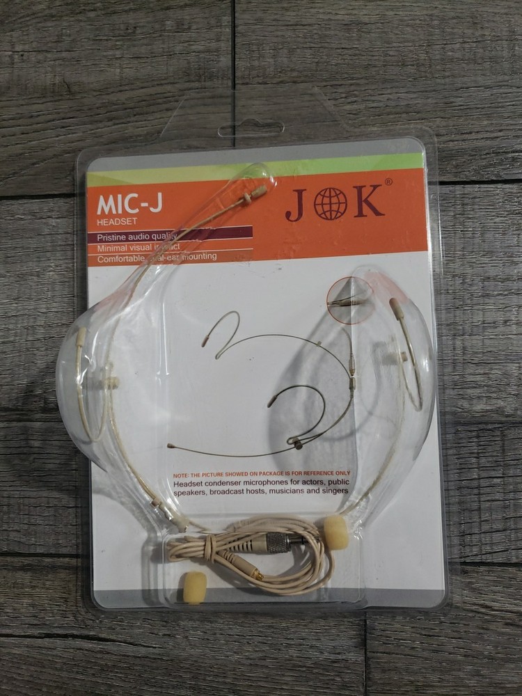 J K Professional Headset/Headworn Microphone MIC-J 071S For Sennheiser Wirele…