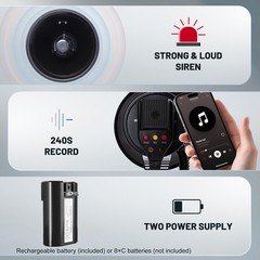 MyMealivos 50W Bluetooth Megaphone with Rechargeable Black