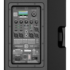 Harbinger VARI V4415 15″ Powered Speakers Package With Bags and Stands
