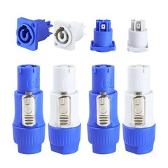 16PCS NAC3FCA & NAC3FCB PowerCON Cable Connector & Socket for Pro Stage Lighting