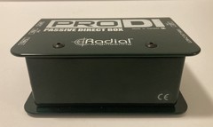 Radial Engineering ProDI 1-Channel Passive Instrument Direct Box Mono GuitarBass