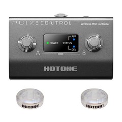 Wireless MIDI Controller with Programmable Footswitches, Mobile App Ultra-Com…