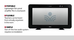Lightspeed Redcat All-in-One Wireless Classroom Speaker FlexMike RCA-TRX+MCA+FM
