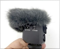 Windshield Furry Cover For SONY ECM-M1 Shotgun Microphone dead cat accessories