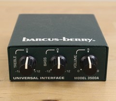 Barcus-Berry 3500A Universal Interface Pre Amp Made in USA
