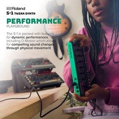 Roland S-1 Tweak Synth 305g Compact Polyphonic Sound Module Synthesizer New