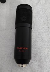 ZINGYOU Desktop Condenser Microphone Set ZY-801; w/ Stand, XLR Cable, Pop Filter