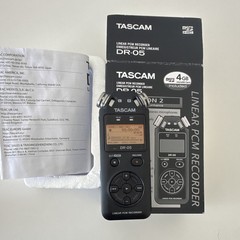TASCAM DR-05 Version 2 Stereo Linear PCM Handy Recorder, no battery door