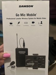 Samson Go Mic Mobile Digital Wireless System w/ LM8 Lavalier & Beltpack Transmit