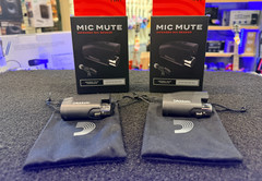 D’Addario IR Mic Mute Infared Set of 2 Mic Microphone Sensors w/Boxes in Black