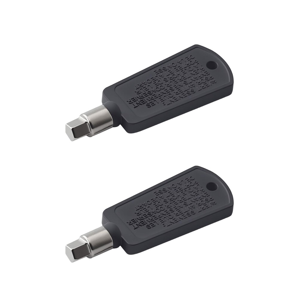2-Pack Universal Mini Fridge Lock & Freezer Door Key Replacement,Pentagonal H…