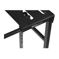 Gator Frameworks GFW-UTILITY-TBL Heavy-Duty Adjustable Keyboard Table Stand