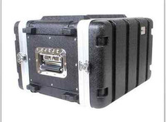 Rack Case 6U Space Medium 12 Inch Deep Shell Light Weight 19″ Wide, DJ, Screws