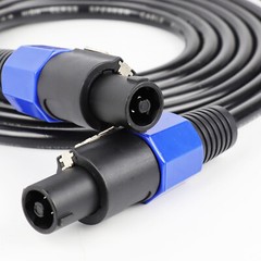10 20 50FT Feet Speakon to Speakon Cable Compatible Amp PA DJ Speaker Male Wire