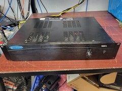 CROWN 180A Single Channel Audio Power Amplifier with Rackmount POWER TESTED #73