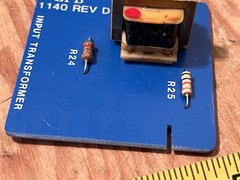 LPB broadcast module input transformer card type 1140 Rev. D