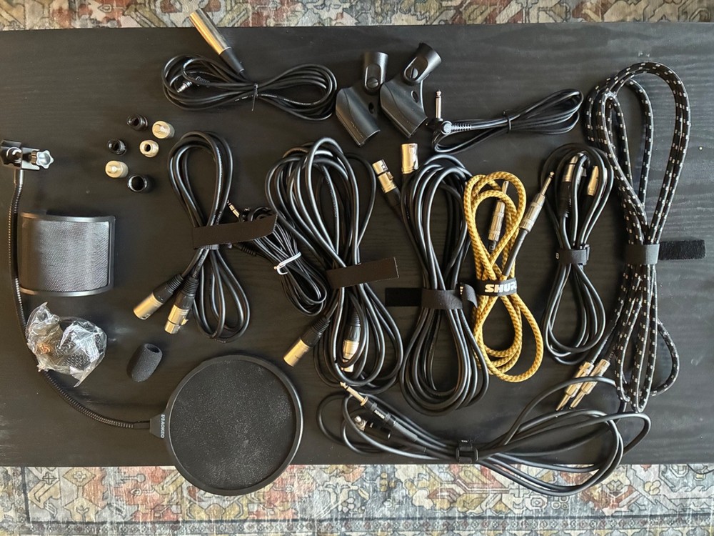 Recording Cable/Accessory Lot