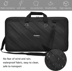 Lightweight Molded Hard Shell EVA Storage Carrying Case, Fits Pioneer DDJ 1000,
