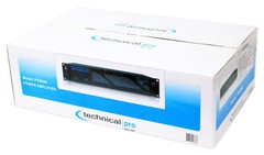 Technical Pro PX3000 Professional 2U 2-Channel 3000 Watt Power DJ Amplifier