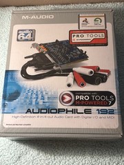 M-Audio Audiophile 192 HD Audio Card W/ Digital MIDI brand new sealed!!