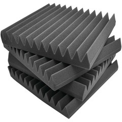 New PSI1612 Studio Soundproofing Panel Kit, 12“ x 12“ x 1″ Squares, 12 Pieces